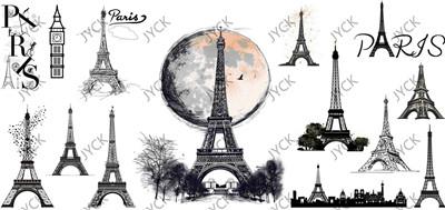 Paris Eiffel Tower-H2-5001