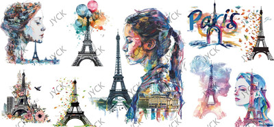 Paris Eiffel Tower-H2-5004