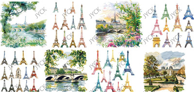 Paris Eiffel Tower-H2-5007
