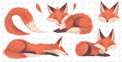 Cartoon animal-H1-0707