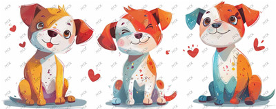 Cartoon animal-H1-0716