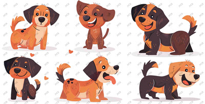 Cartoon animal-H1-0725