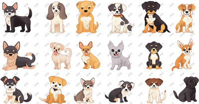 Cartoon animal-H1-0730
