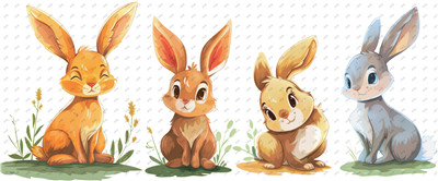 Cartoon animal-H1-0754