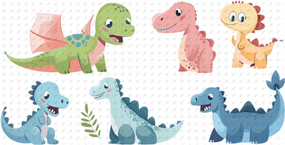 Cartoon animal-H1-0763