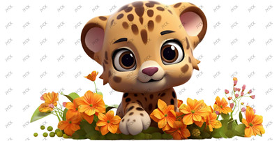 Cartoon animal-H1-2308