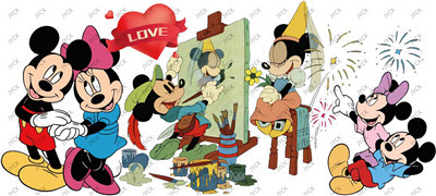 Mickey and Minnie-H1-0593