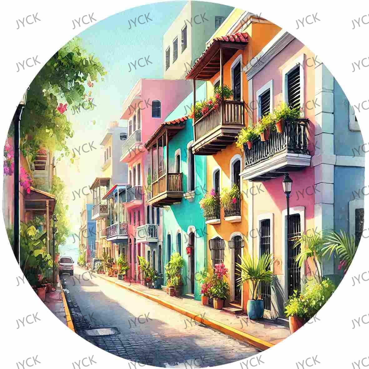 Round shape wrape-YX6093