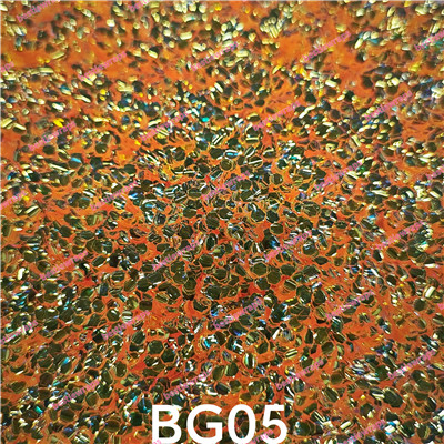 3D Hexagon Bubble glitters-BG05