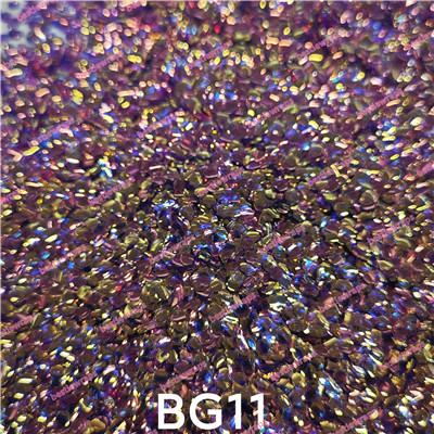 3D Hexagon Bubble glitters-BG11