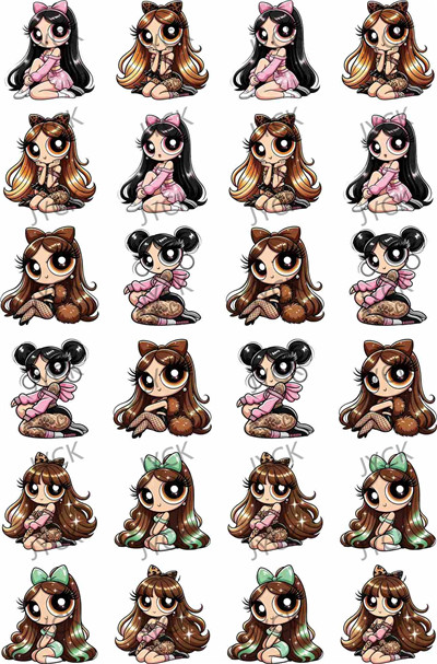 Kiss cut-W3617