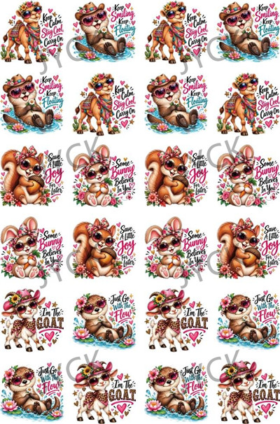 Kiss cut-W4132