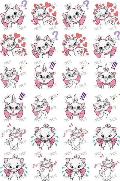 Kiss cut-W4378