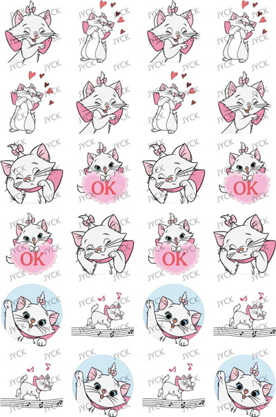 Kiss cut-W4379