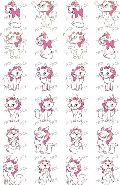 Kiss cut-W4382