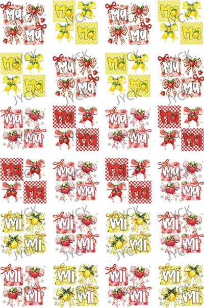 Kiss cut-W4467